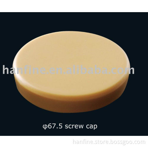 67.5mm plastic screw cap